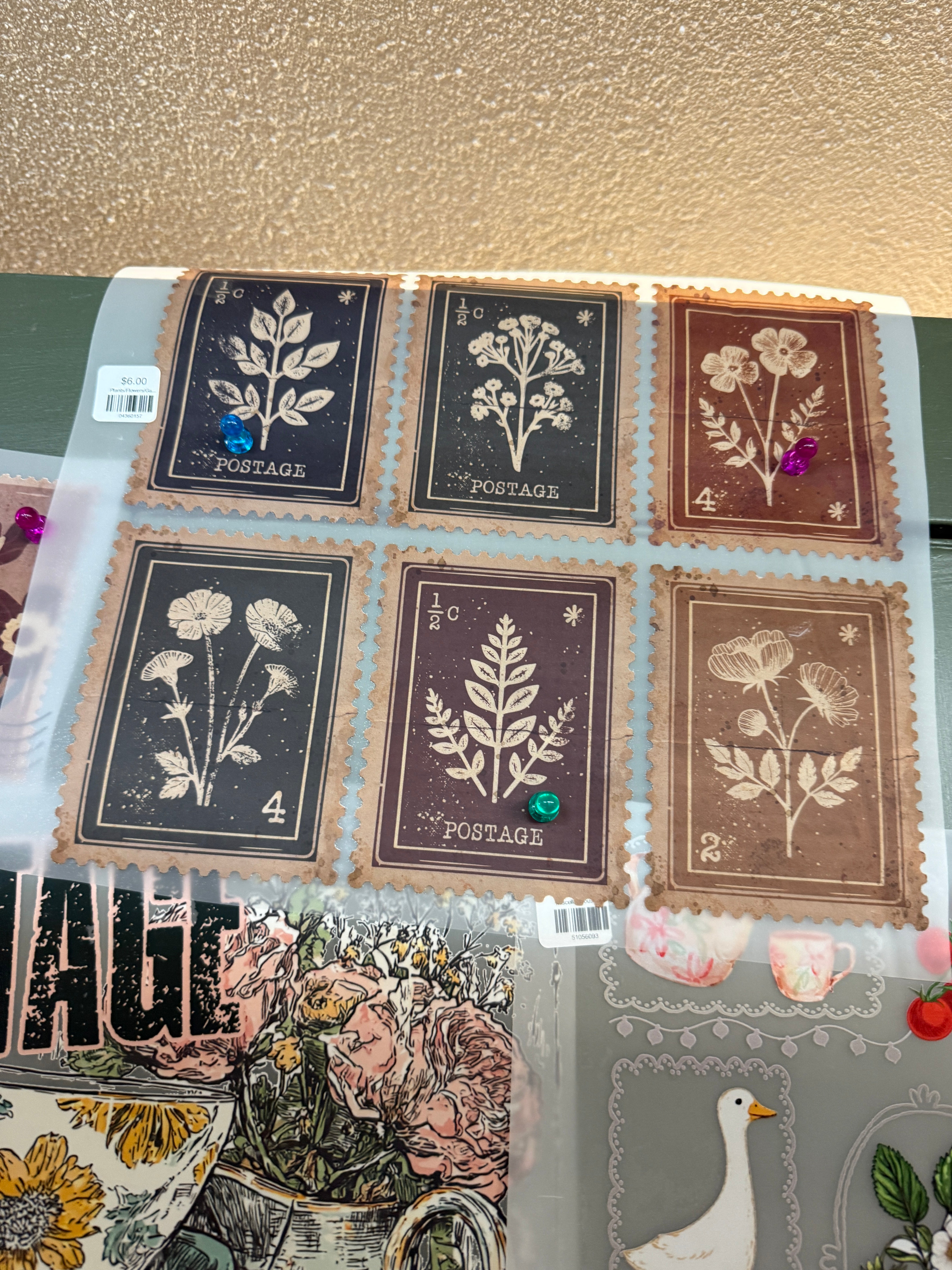 Plants/Flowers/Gardening DTF Transfers