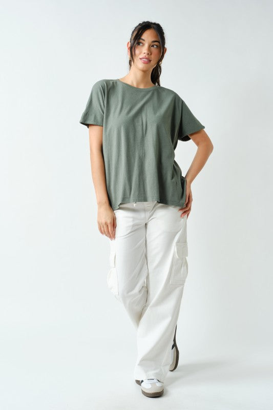 Cotton Slouchy Tee