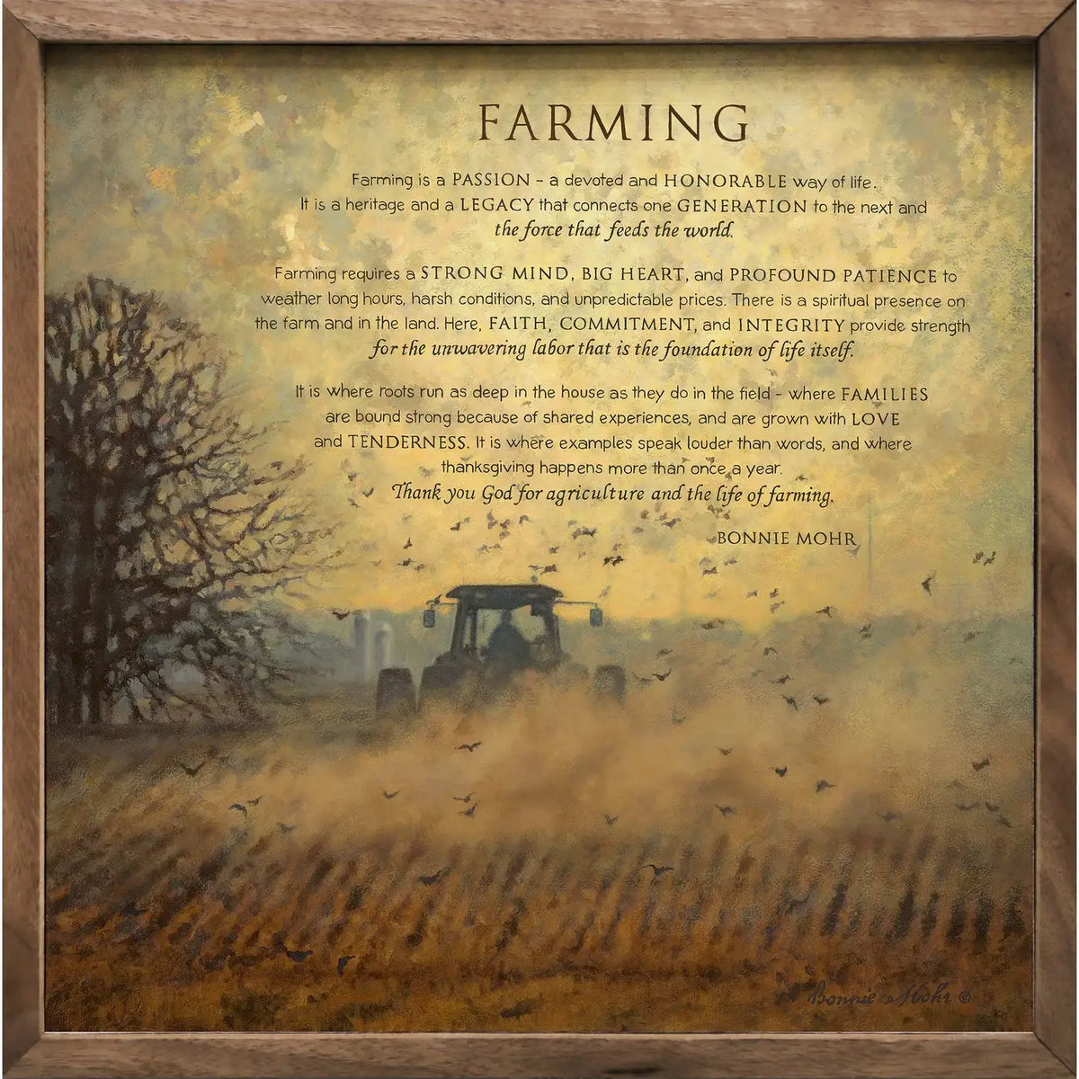 Farming By Bonnie Mohr