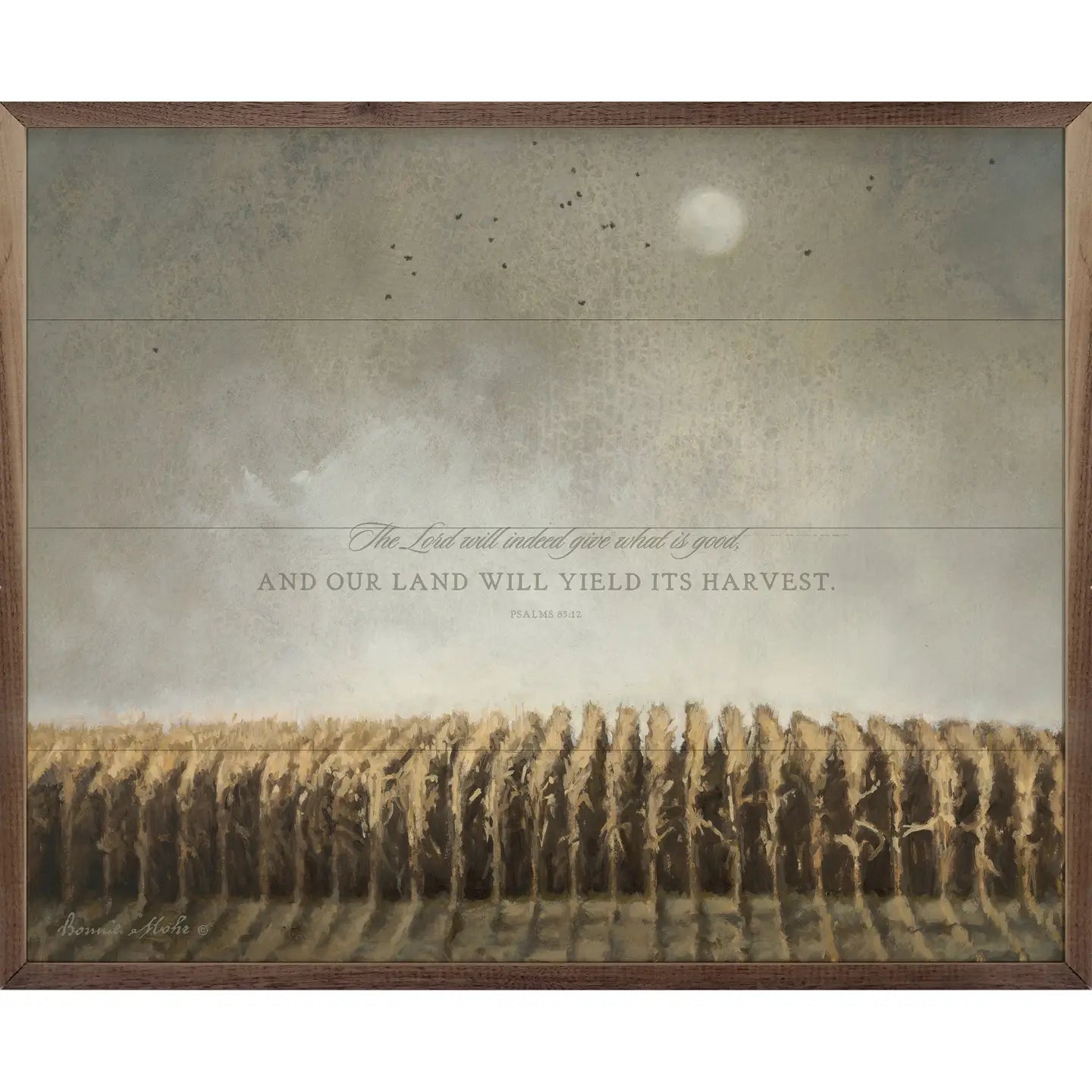The Harvest with Verse By Bonnie Mohr