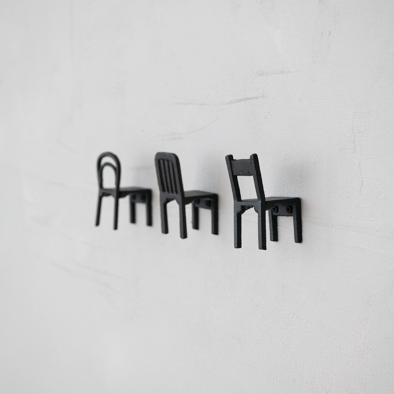 Cast Iron Chair Shaped Wall Hook