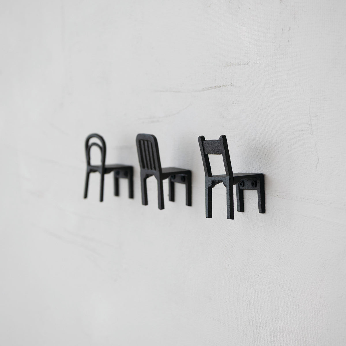 Cast Iron Chair Shaped Wall Hook