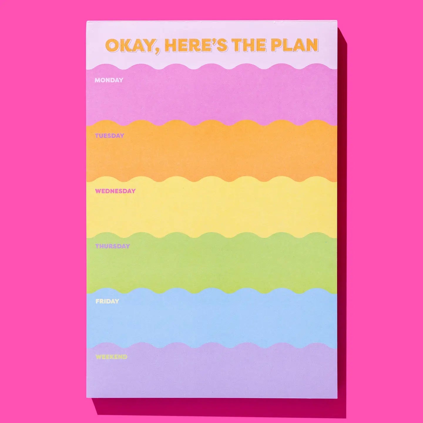 Okay Here's the Plan Pad