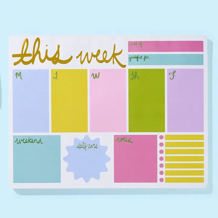 Weekly Planner - "This Week" - Mallory