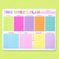 Weekly Planner - "This Week's Plan"