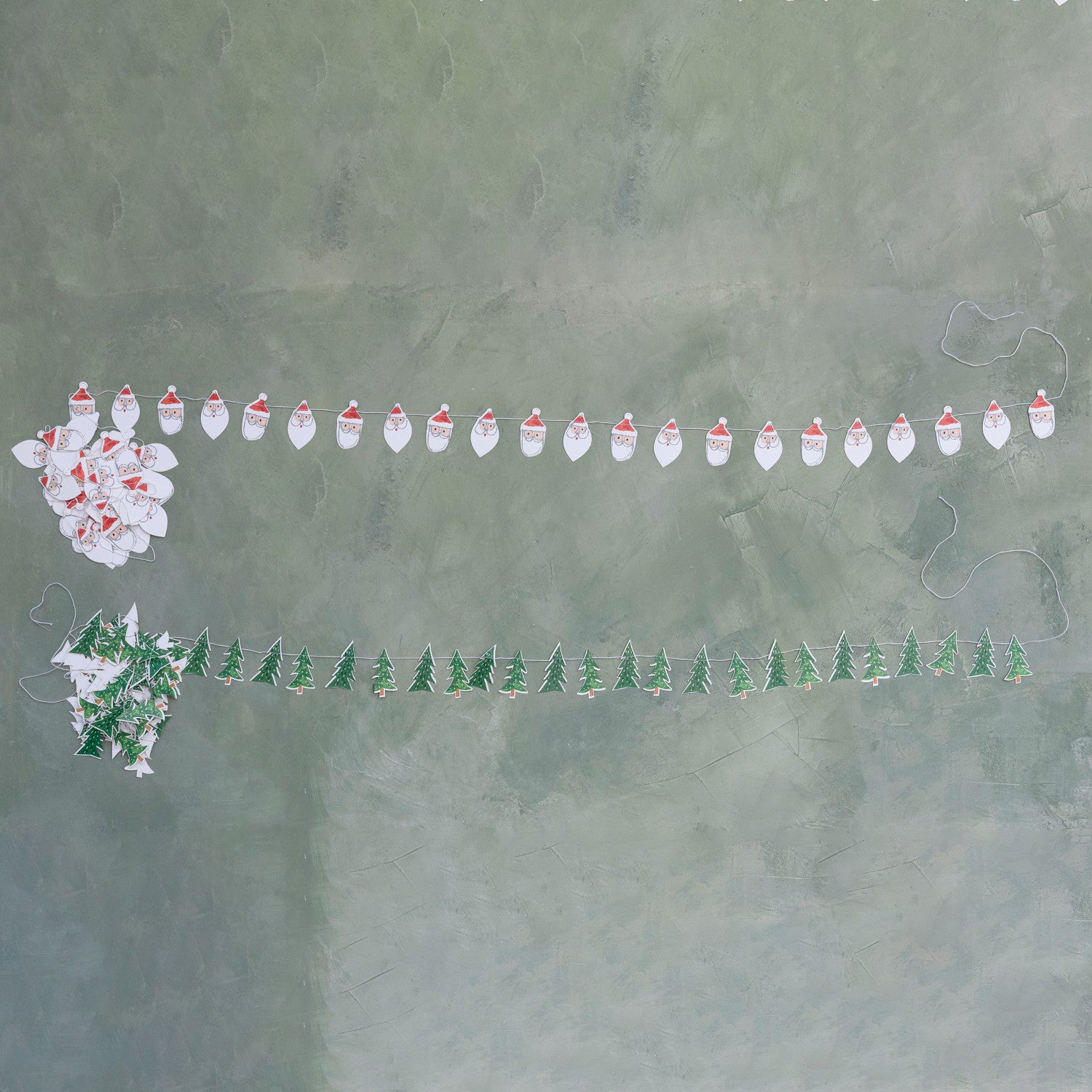 Recycled Paper Garland