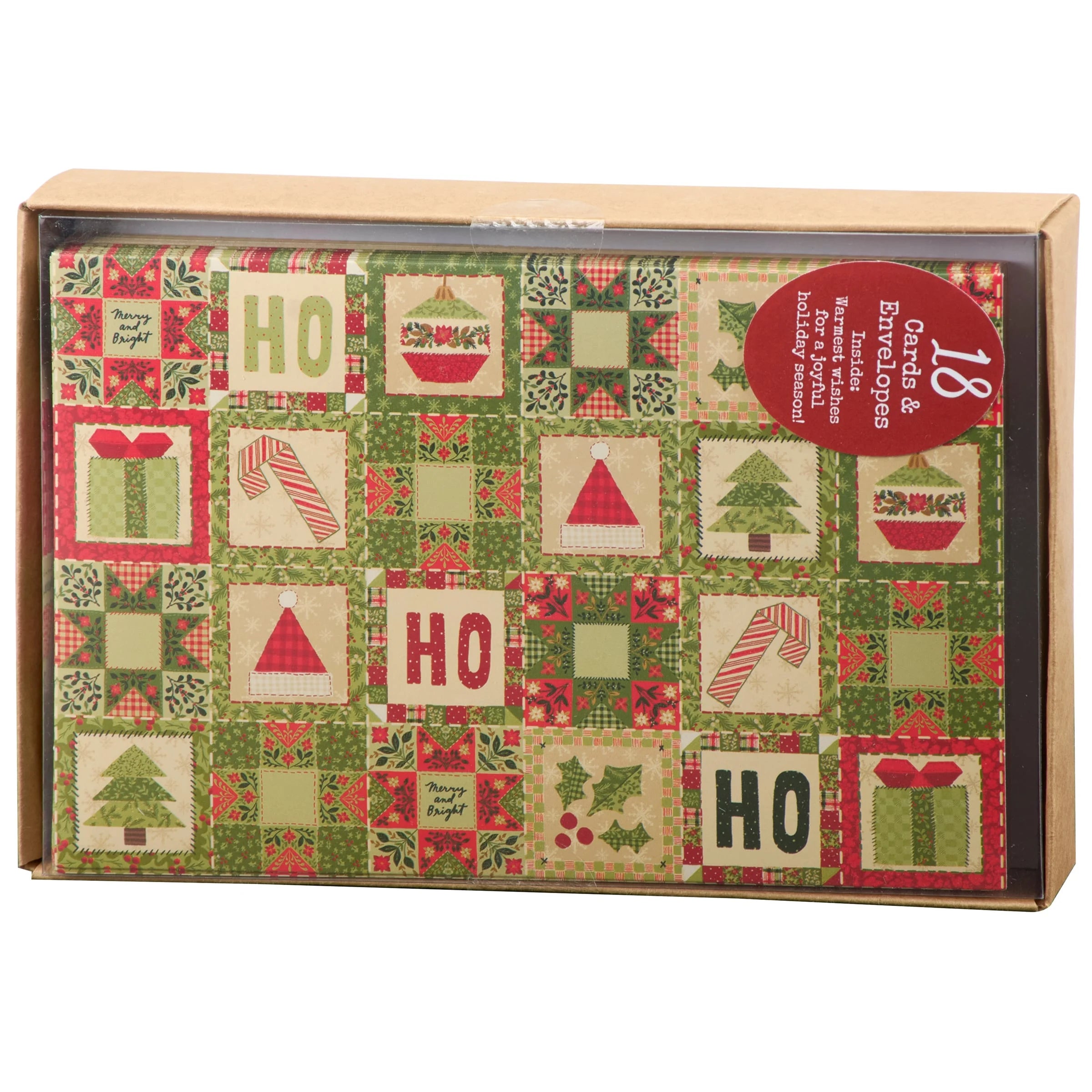 Warmest Wishes Quilt Boxed Christmas Cards