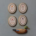 MDF Wall Decor with Flower