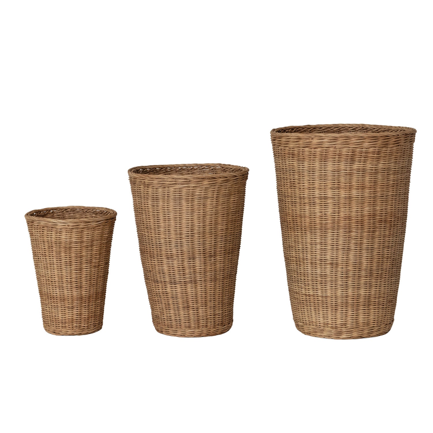 Hand-Woven Rattan Baskets