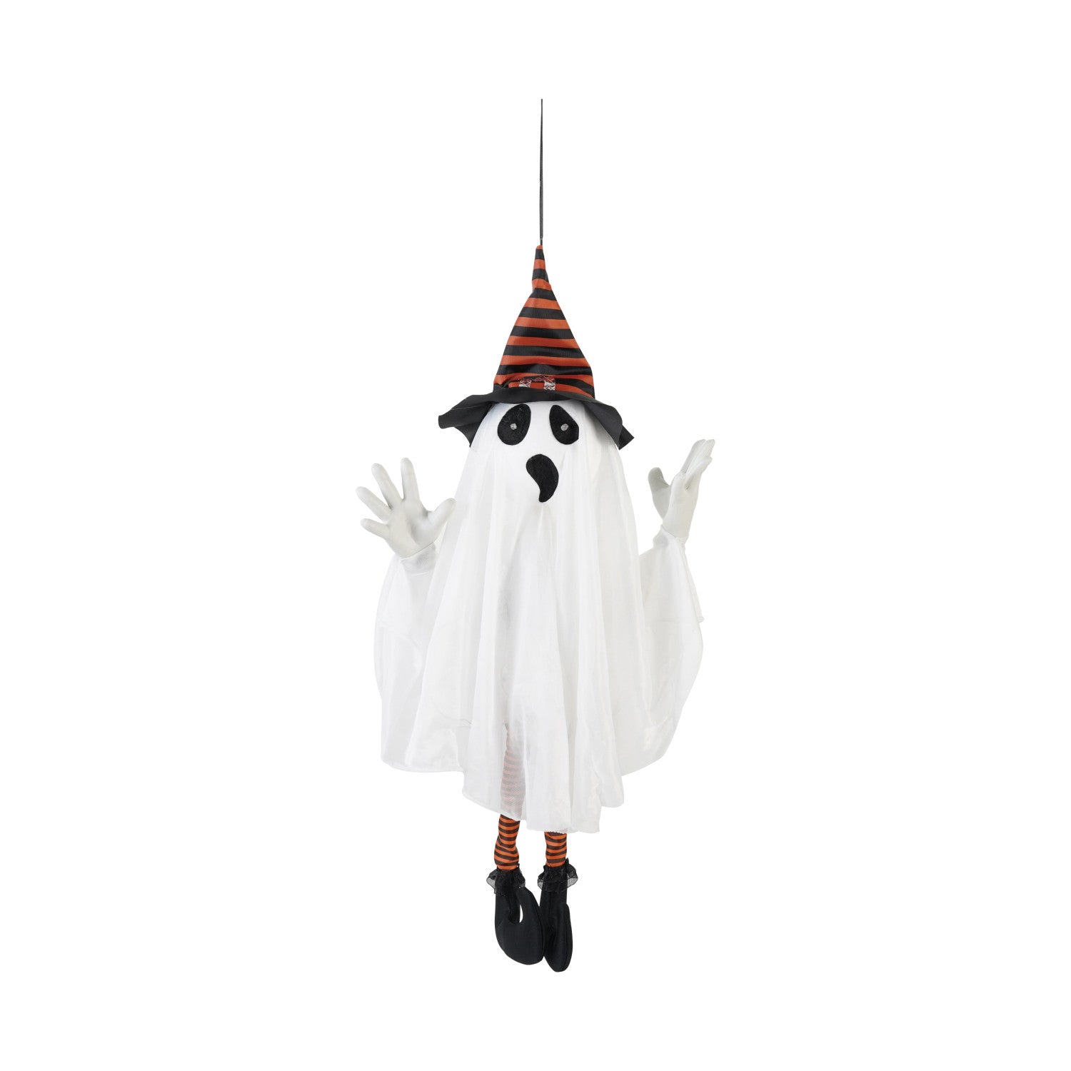 Hanging Fabric Animated Ghost with Lights