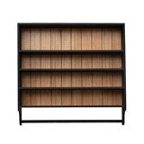 Wood Black Wall Shelf