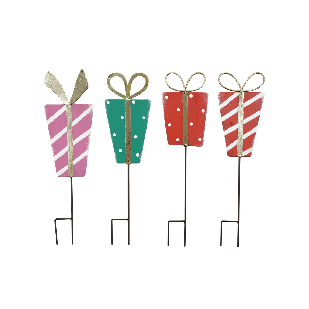 Metal Gift Shaped Stake