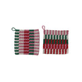 Cotton Crocheted Pot Holder with Pattern