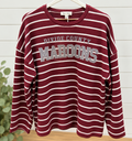 DC Maroons Grey Block Maroon Sweater
