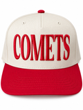 Comets Embroidered Hat