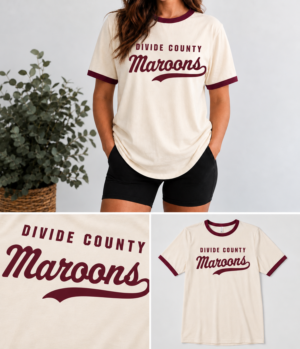 DC Maroons DTF Transfers(not sport specific)