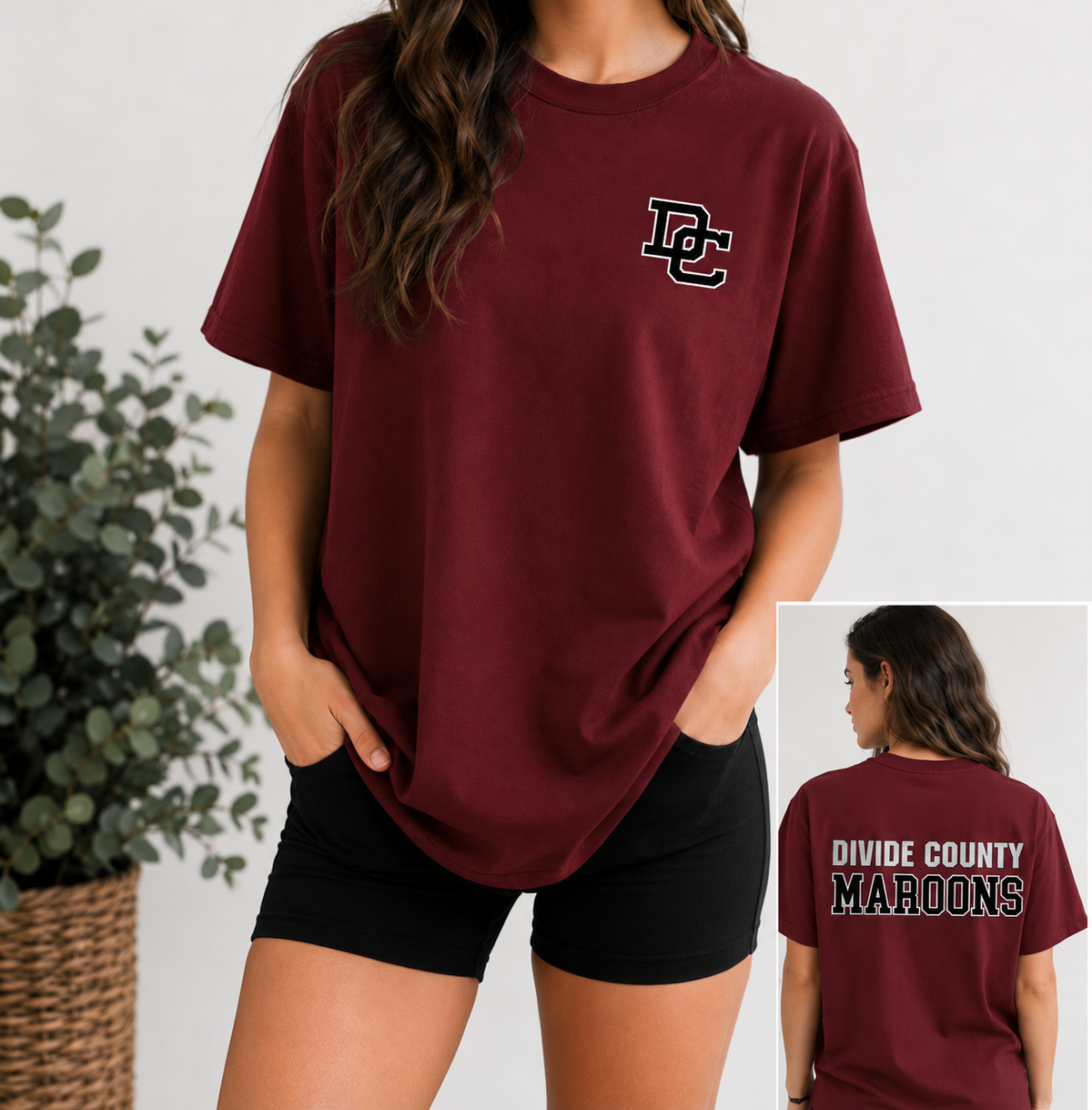 DC Maroons DTF Transfers(not sport specific)