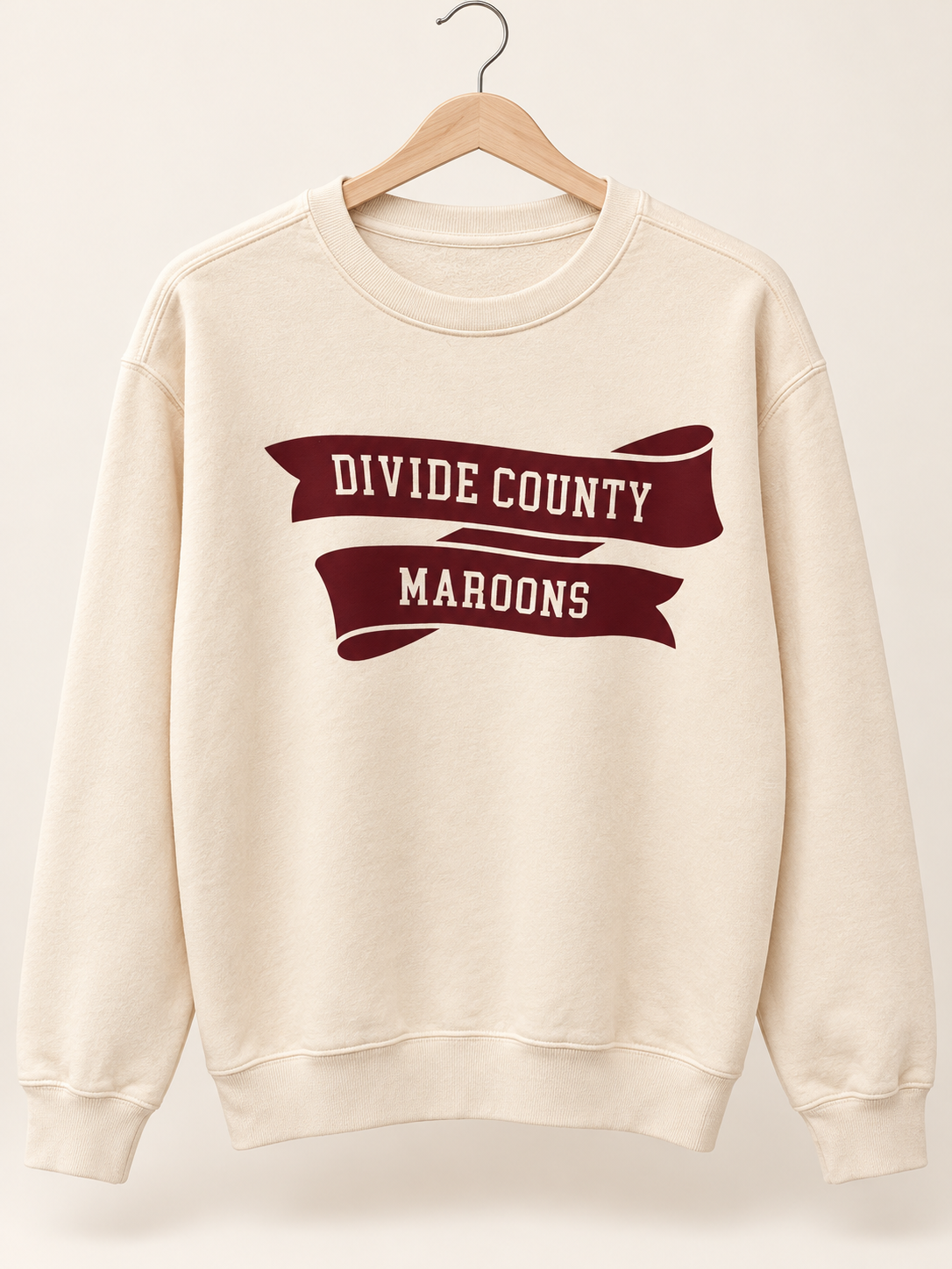 DC Maroons Comfort Colors Crewneck