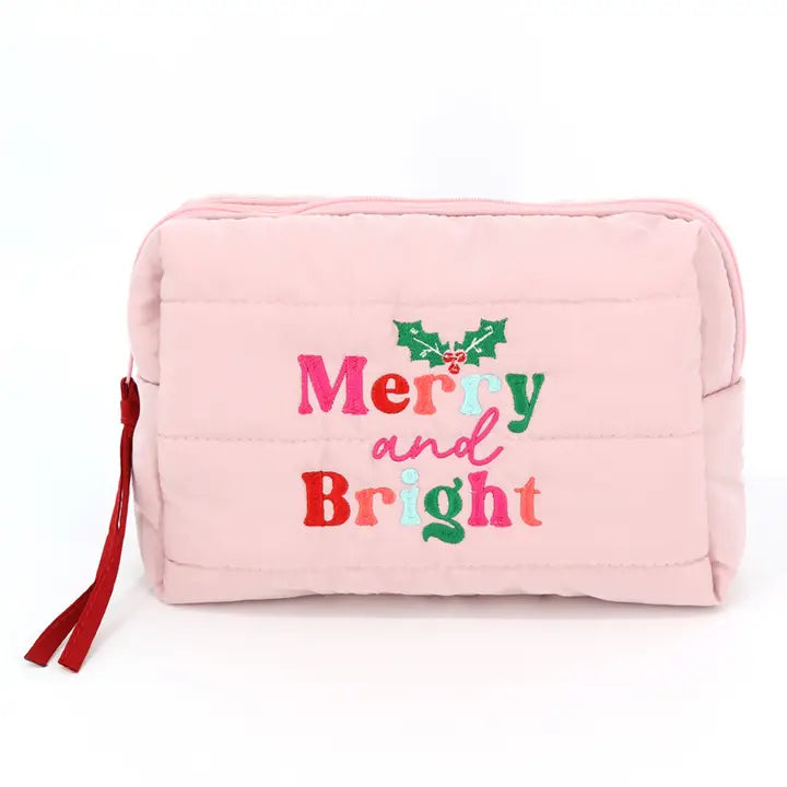 Christmas Quilted Puffer Bag