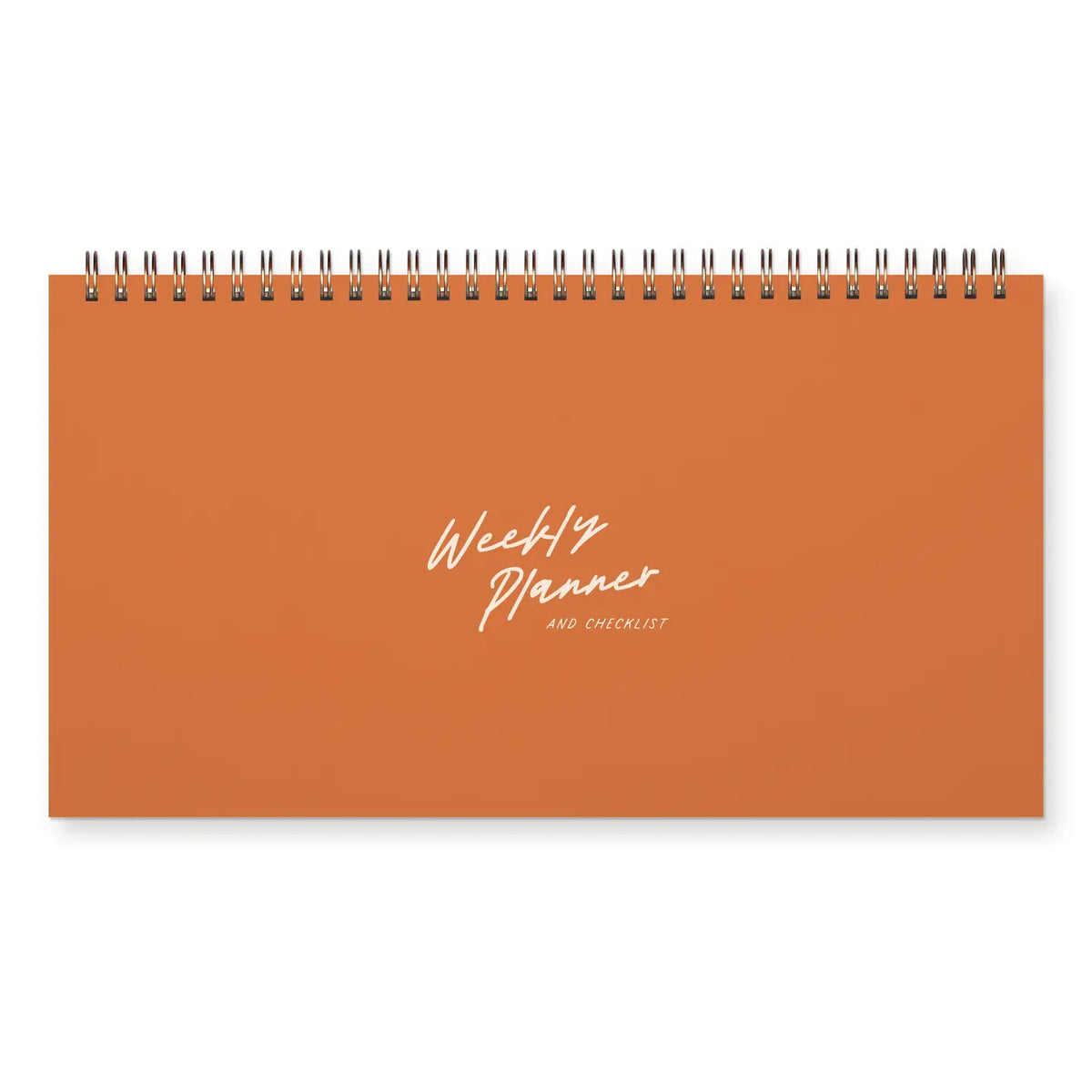Undated Weekly Planner