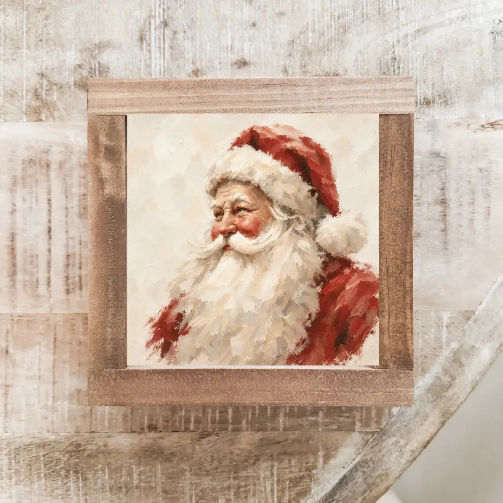 Neutral Santa Portrait