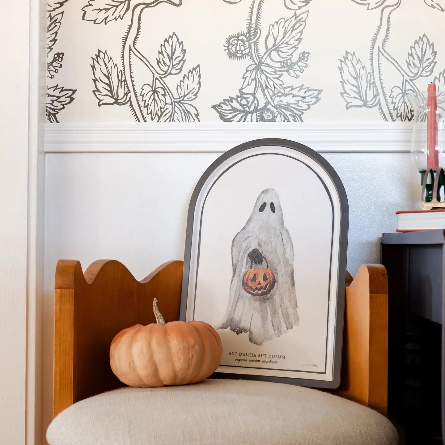 Ghost Arched Bamboo Tray