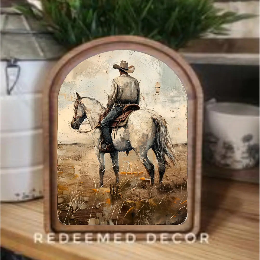 Arch Top Framed Art