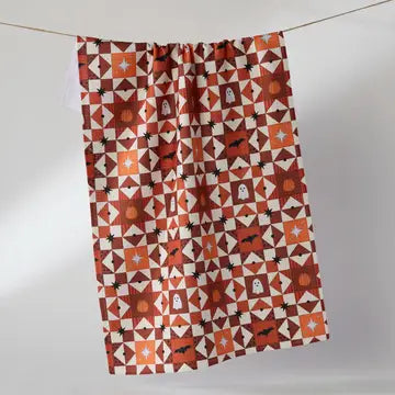 Fall Geometry Towels