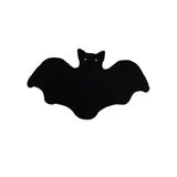 Faux Sherpa Fabric Bat Shaped Pillow