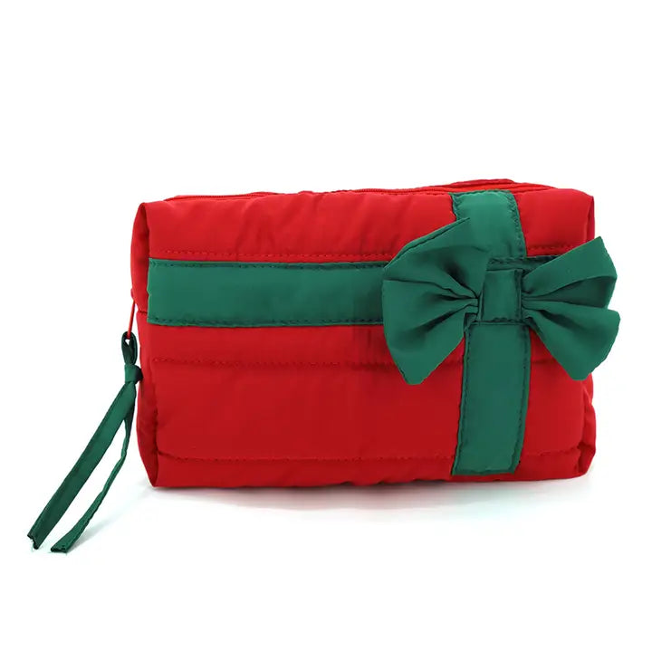 Christmas Quilted Puffer Bag