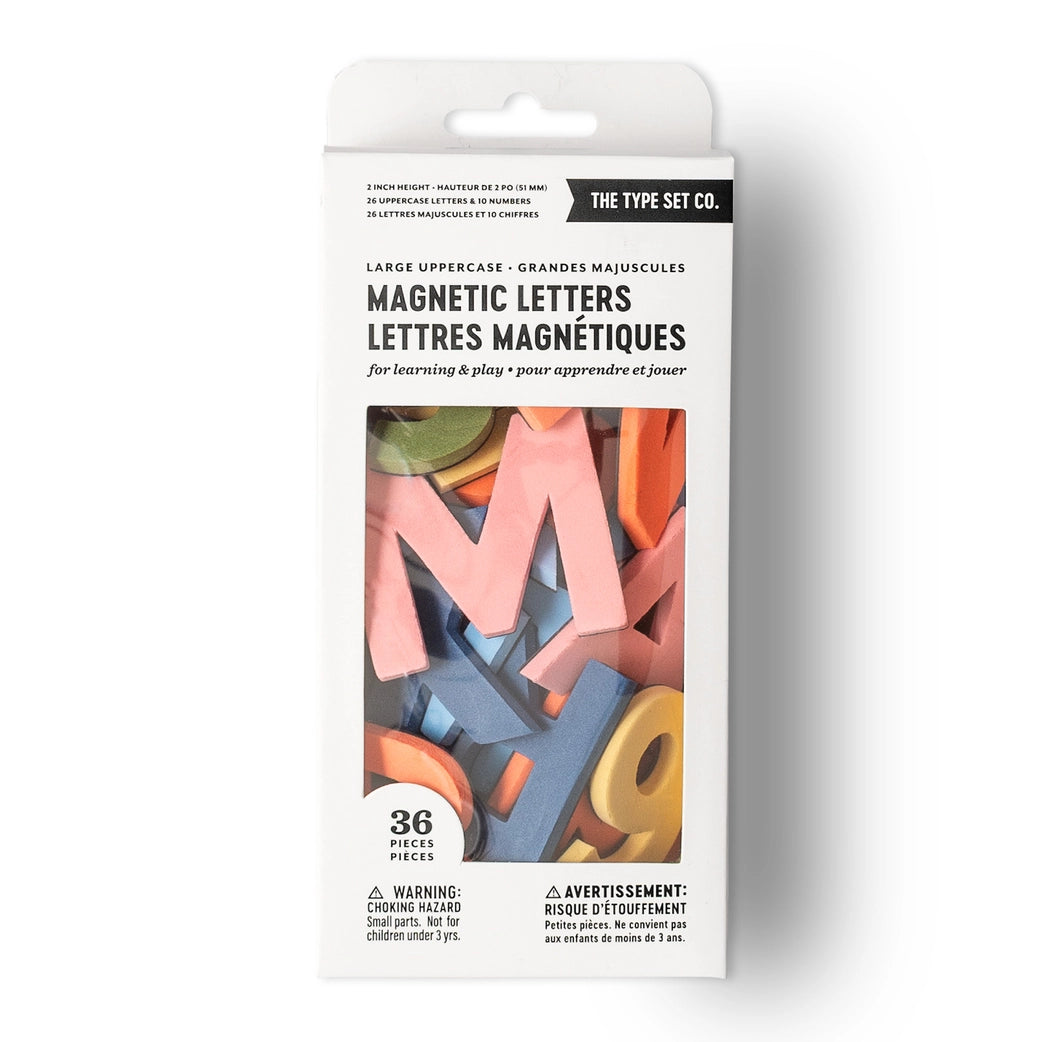 36pc Rainbow Mod Magnetic Letters