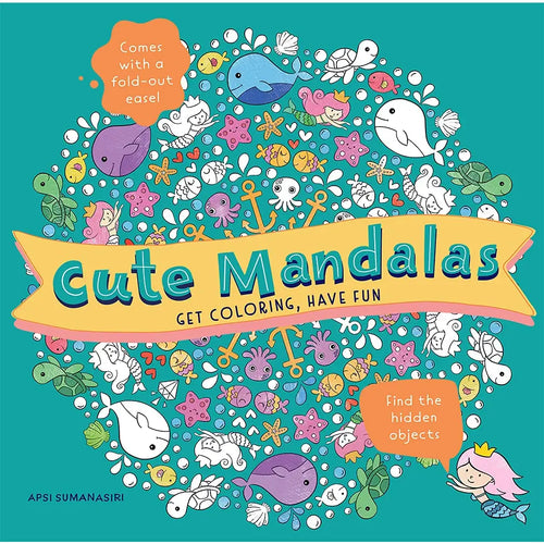Cute Mandalas Coloring Book