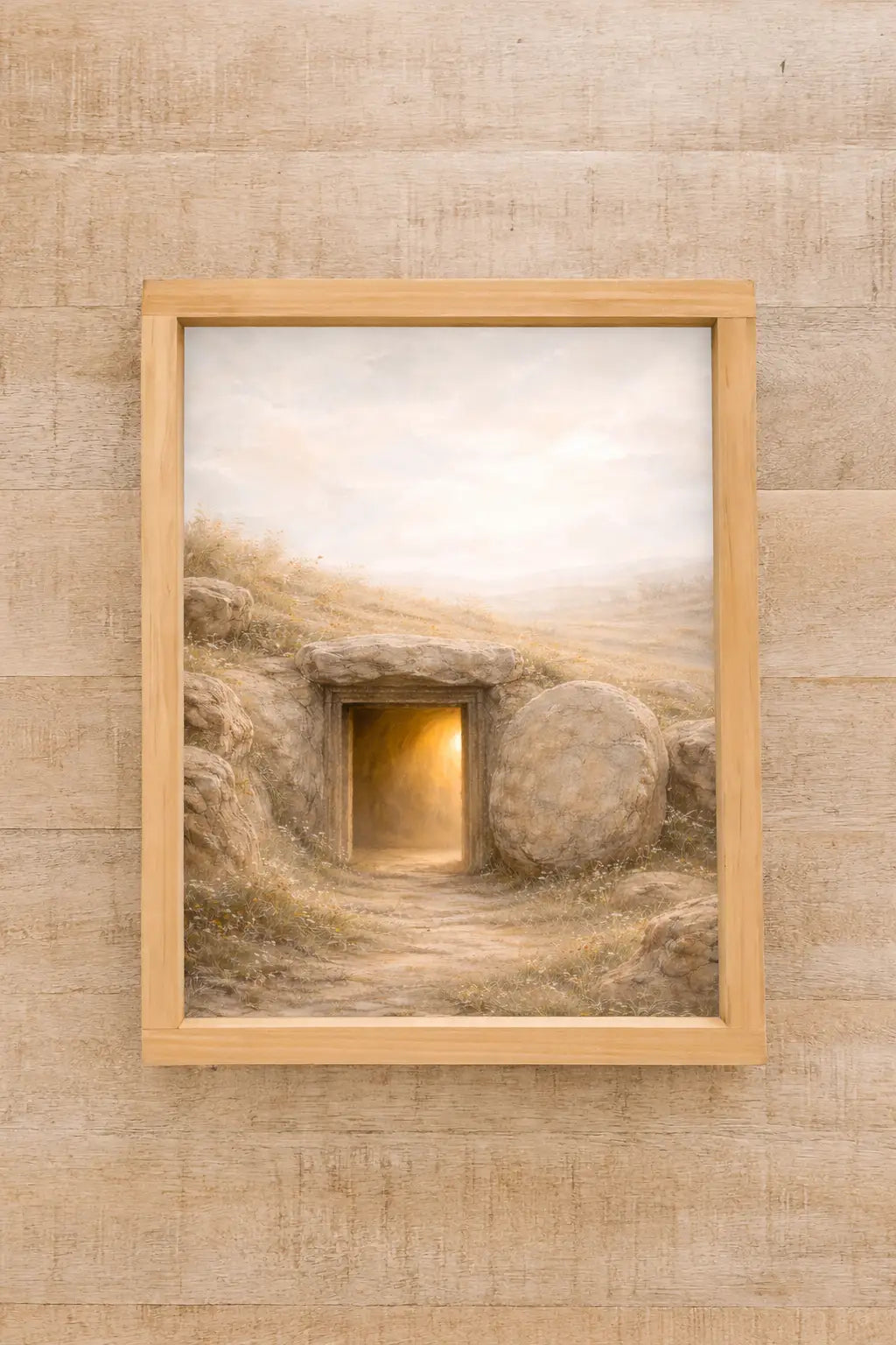 Empty Tomb Wood Sign