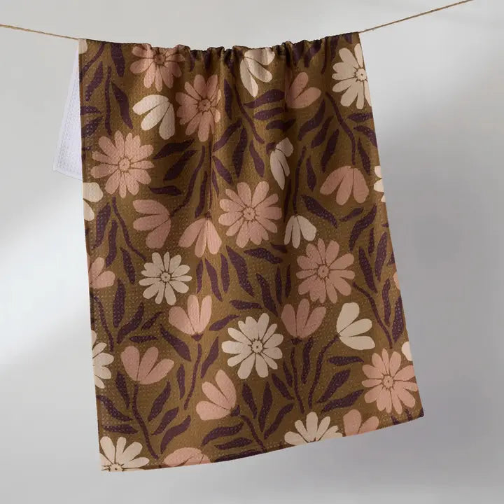 Fall Geometry Towels