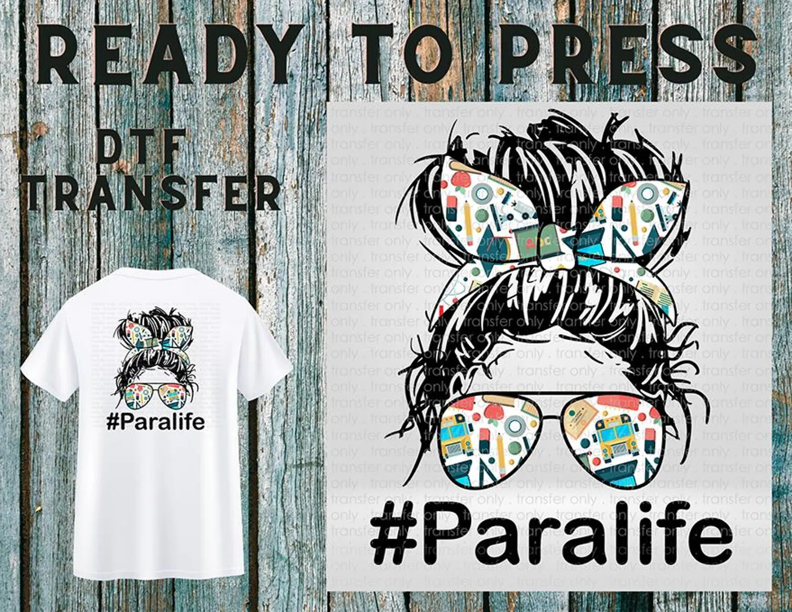 Teacher/Para DTF Transfers