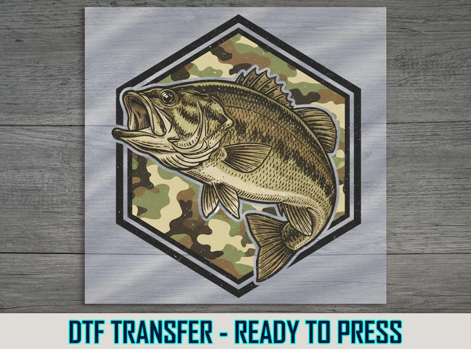 Camo/Fishing/Hunting DTF Transfers