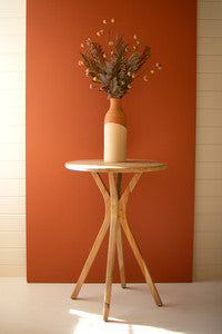 Tall Wooden Accent Table