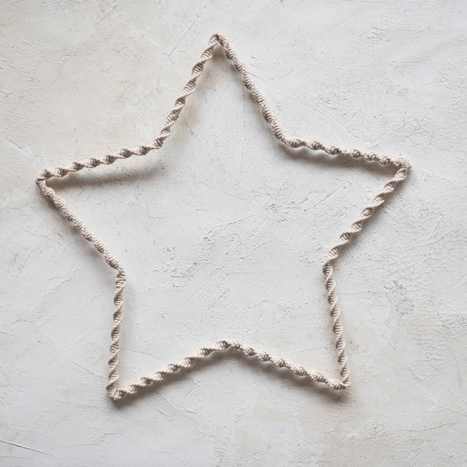 Macrame Wrapped Star