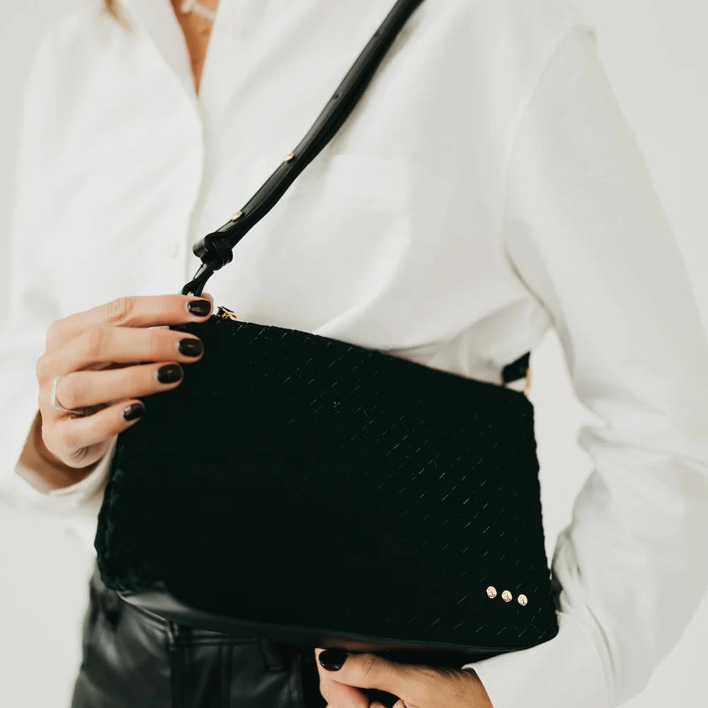 Suede Harper Hobo Shoulder Bag