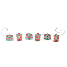Load image into Gallery viewer, Recycled Paper House Garland