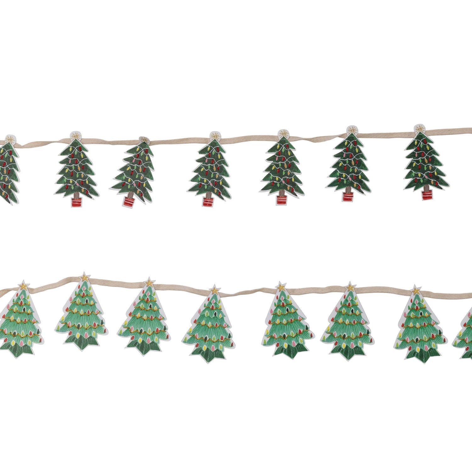 Paper Tree Garland