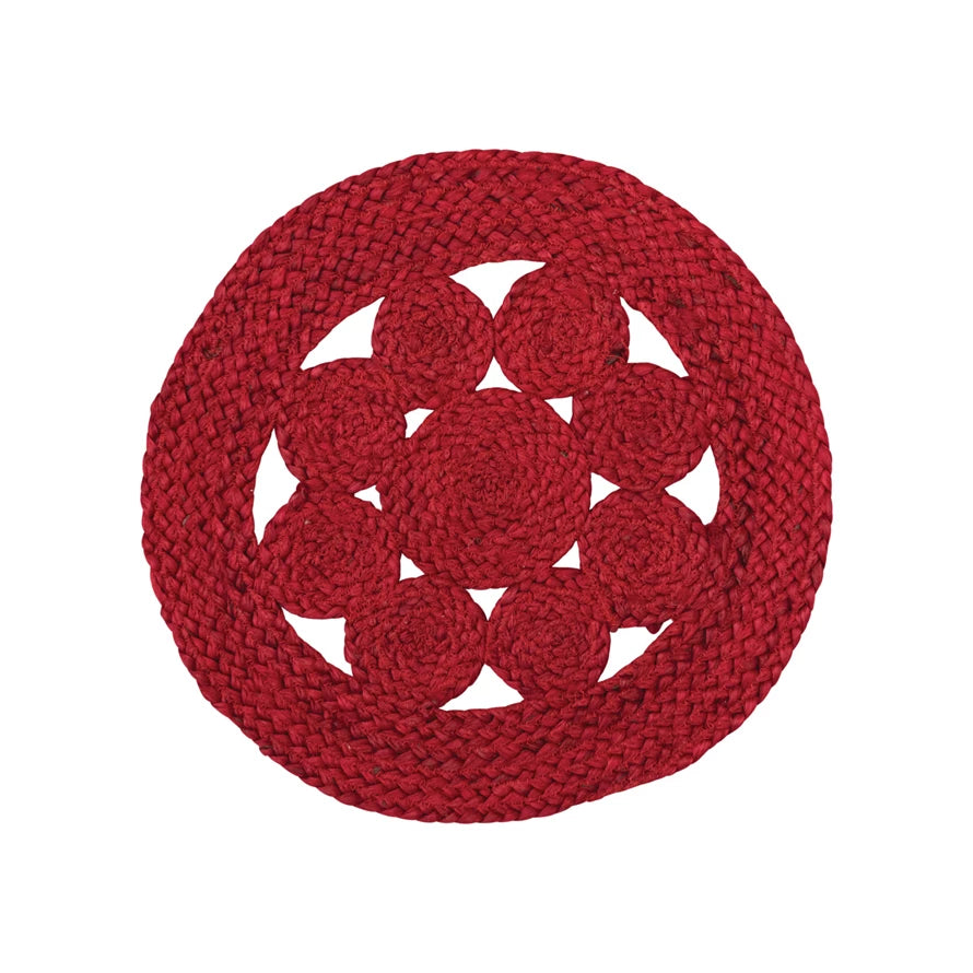 Red Jute Placemat