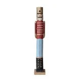 Handmade Mango Wood Nutcracker Red