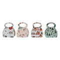 Handmade Gift Bag with North Pole Pattern & Handle