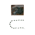 Plastic Bottle Brush LED Tree Light String with 15 Lights