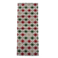 Table Runner with Embroidered Stars & Metallic Thread