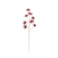 Plastic Tinsel Ball Stem