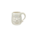 Stoneware Santa Head Shaped Mug, Pearlized Finish
