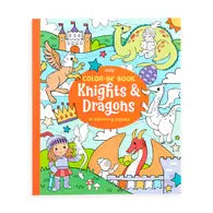 Knights and Dragon Coloring Book
