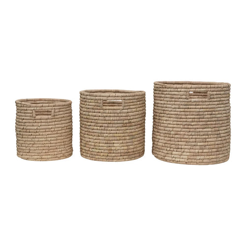 Hand Woven Grass Baskets